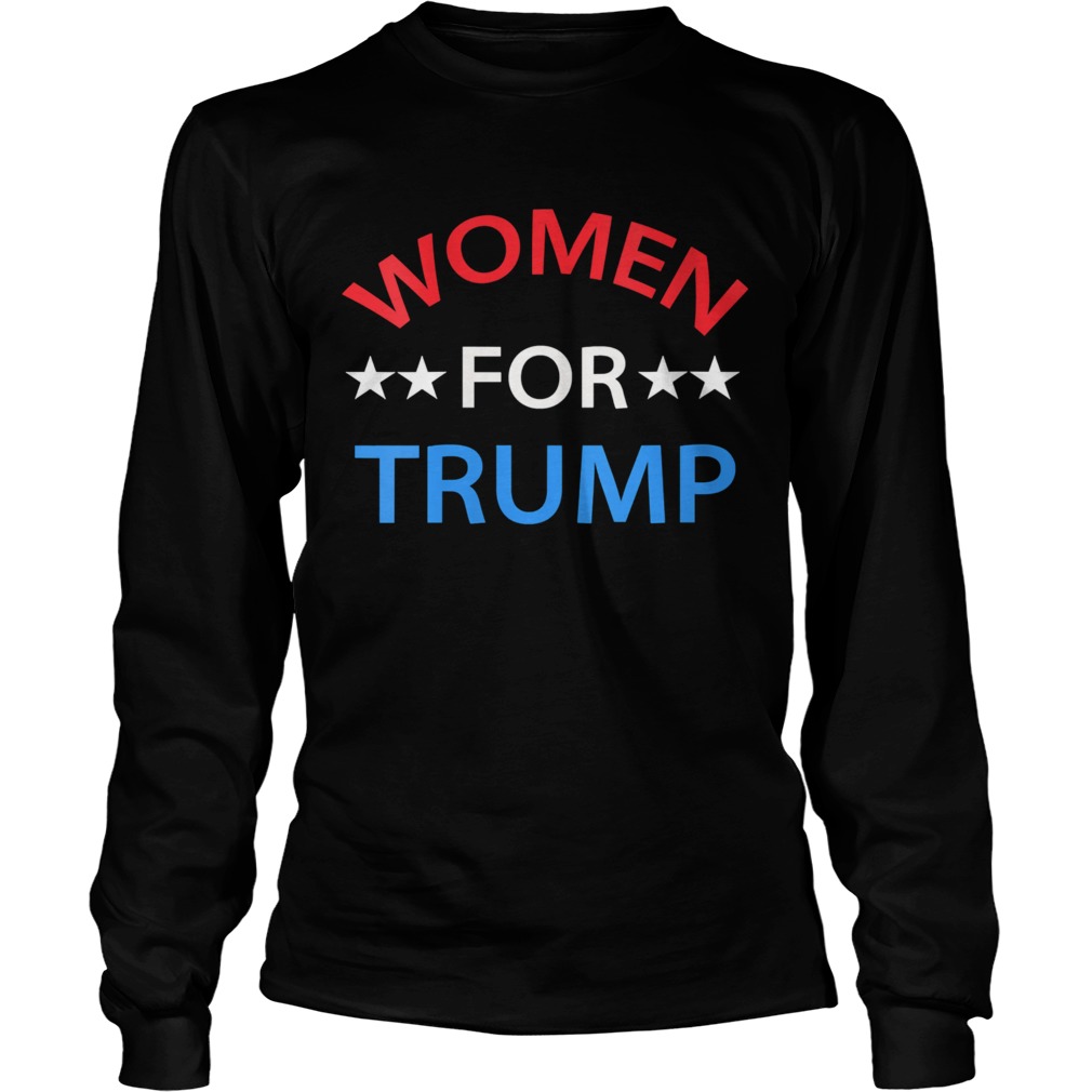 Women For Trump  Long Sleeve