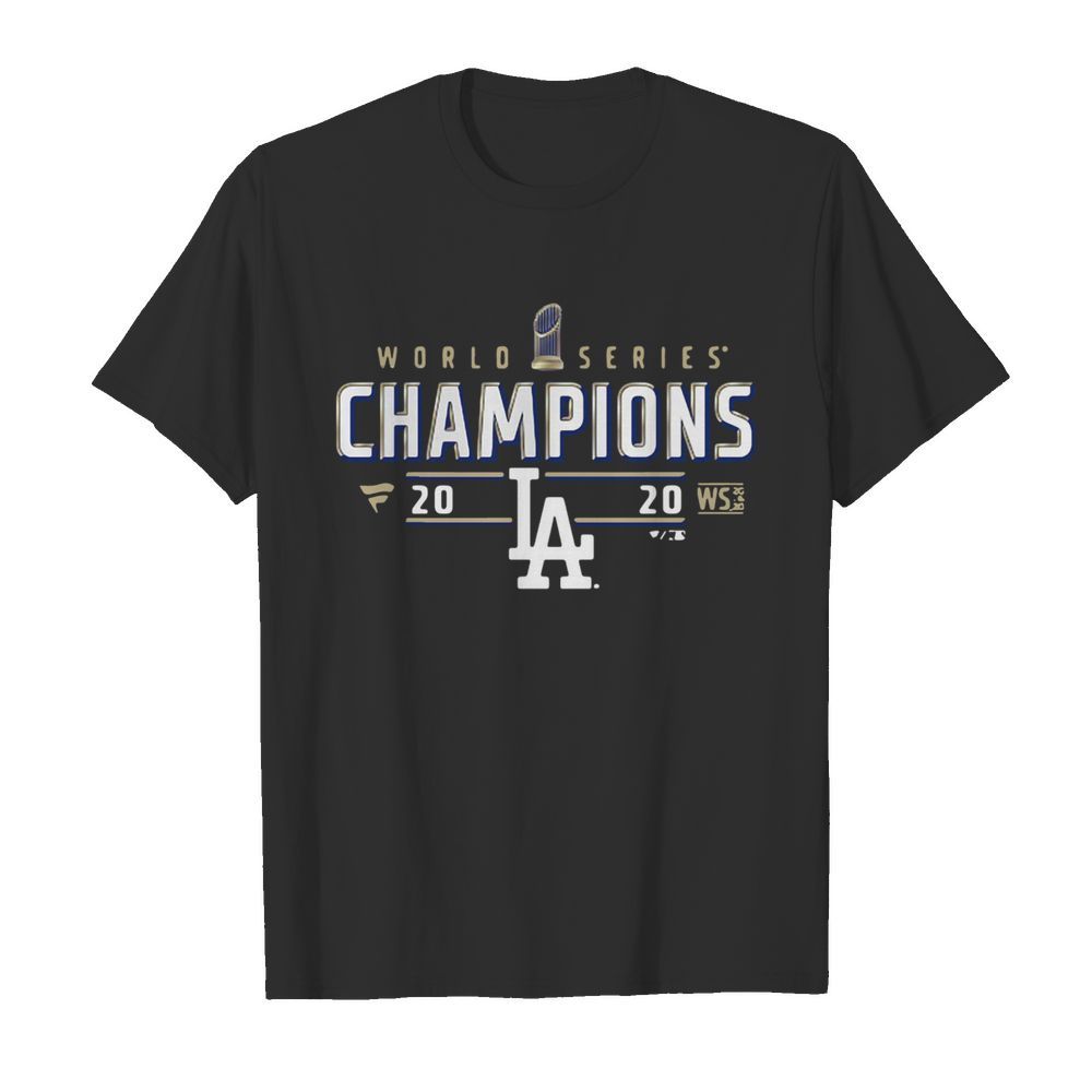 World Series Dodgers Championship LA 2020 shirt