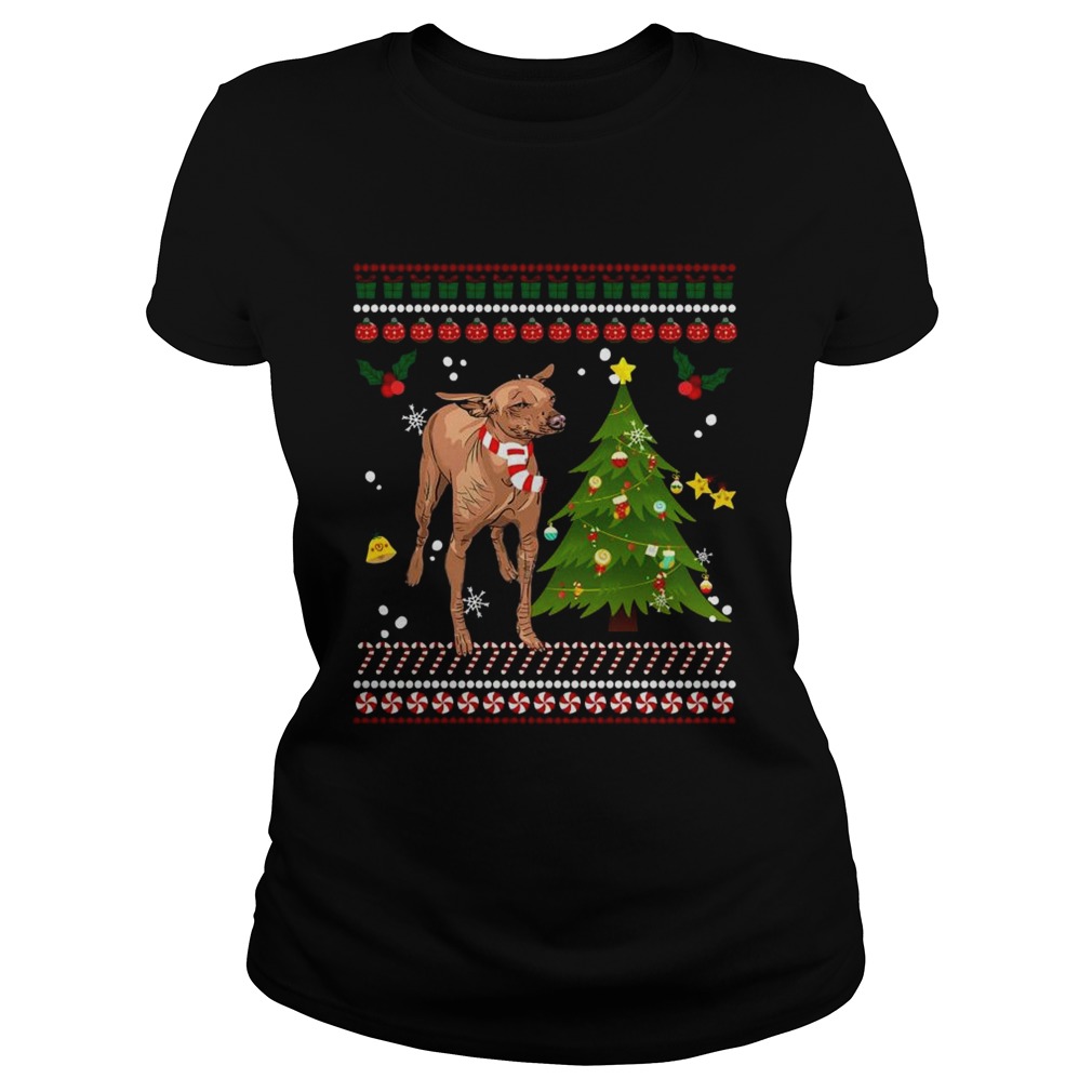 Xoloitzcuintle Reindeer Christmas 2020 Tree Xmas For  Classic Ladies