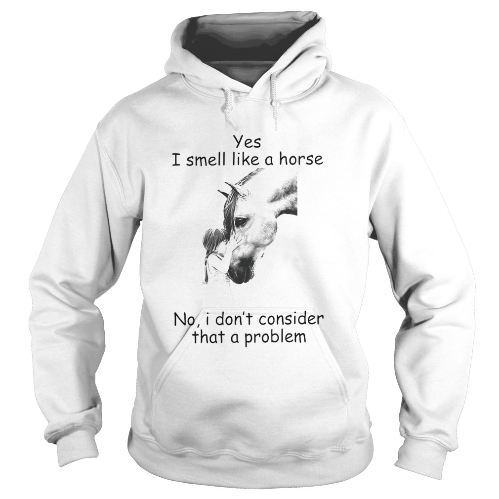 Yes I Smell Like A Horse I Dont Consider That A Problem  Hoodie