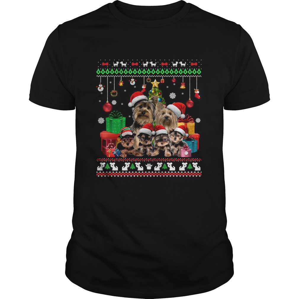 Yorkshire Terrier Xmas Gifts Christmas Ugly shirt