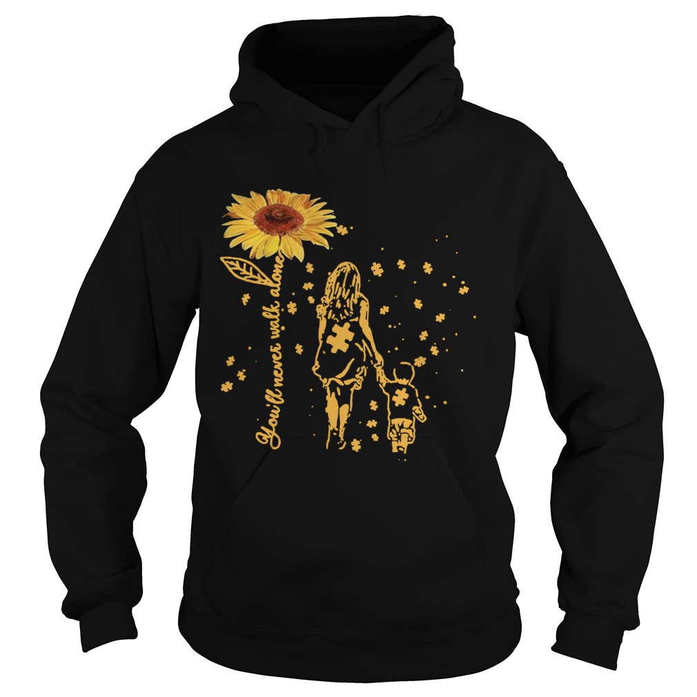 Youll Never Walk Alone Flower  Hoodie