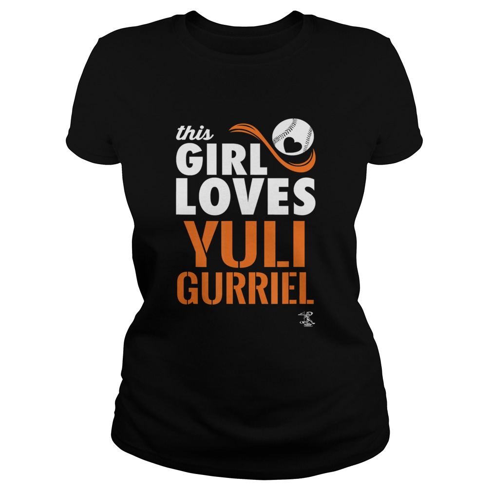 Yuli Gurriel This Girl Loves Gameday  Classic Ladies