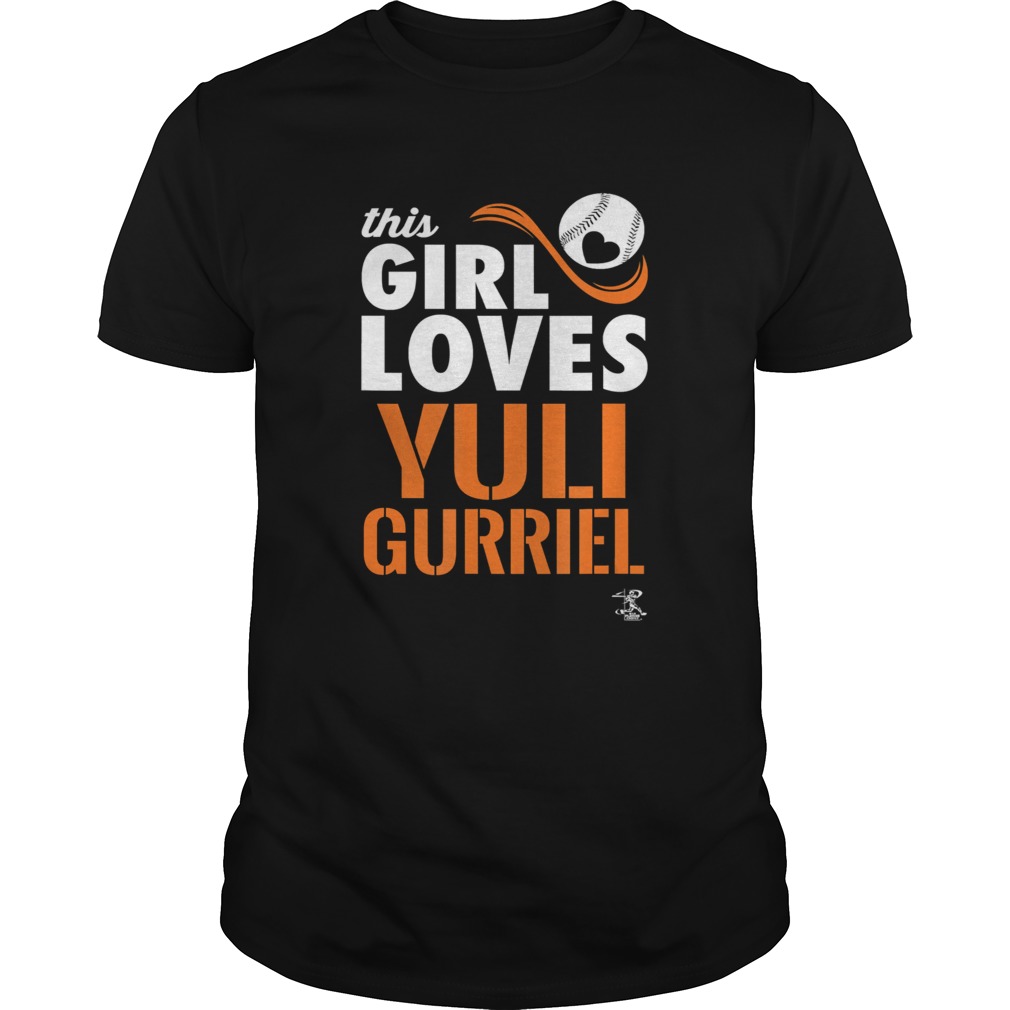 Yuli Gurriel This Girl Loves Gameday  Unisex