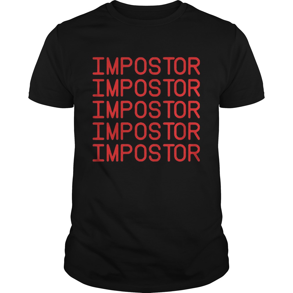 among us impostor game shirt