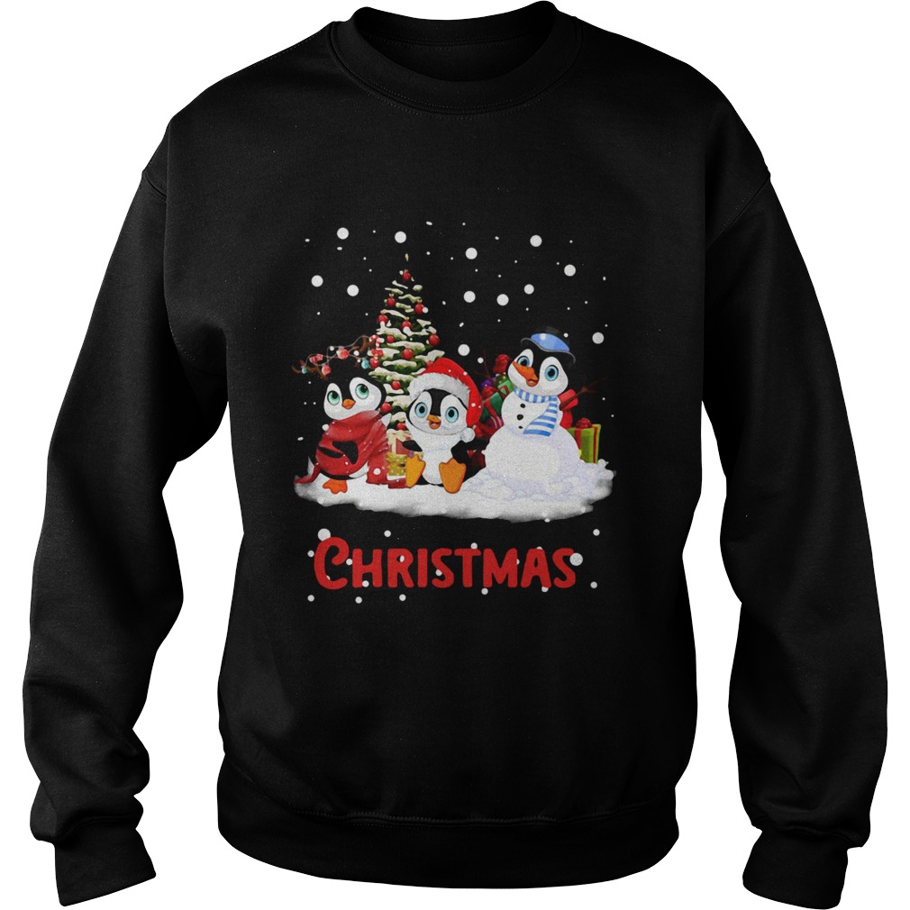 anta Penguins Christmas  Sweatshirt