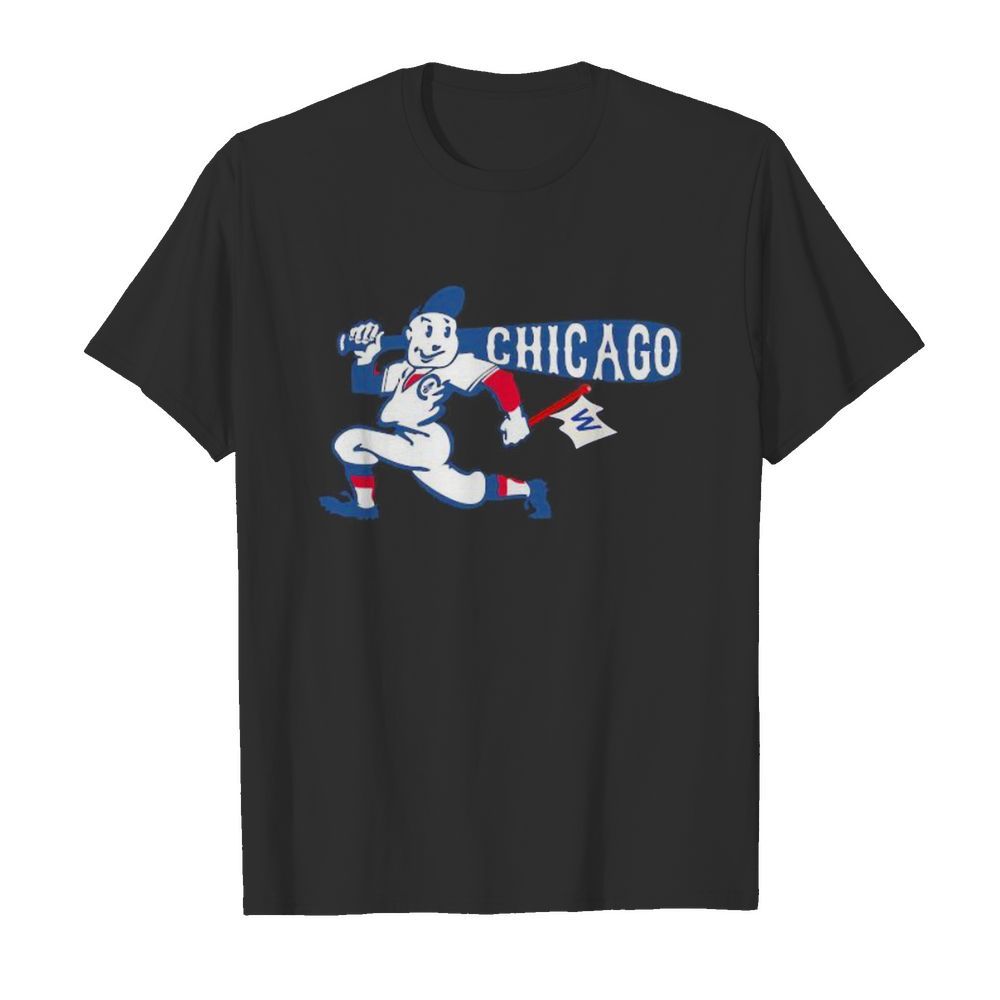 chicago cubs baseball flag shirt