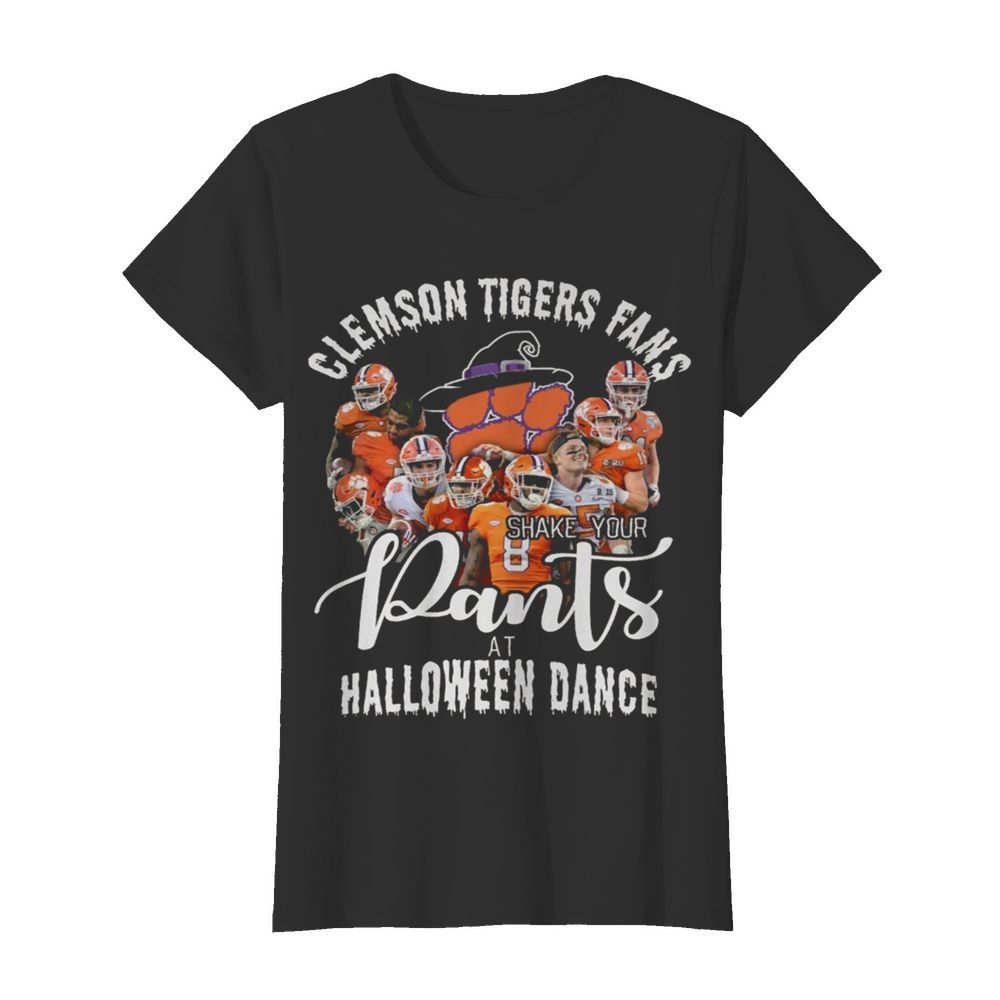 clemson tigers fans shake your pants at halloween dance  Classic Women's T-shirt