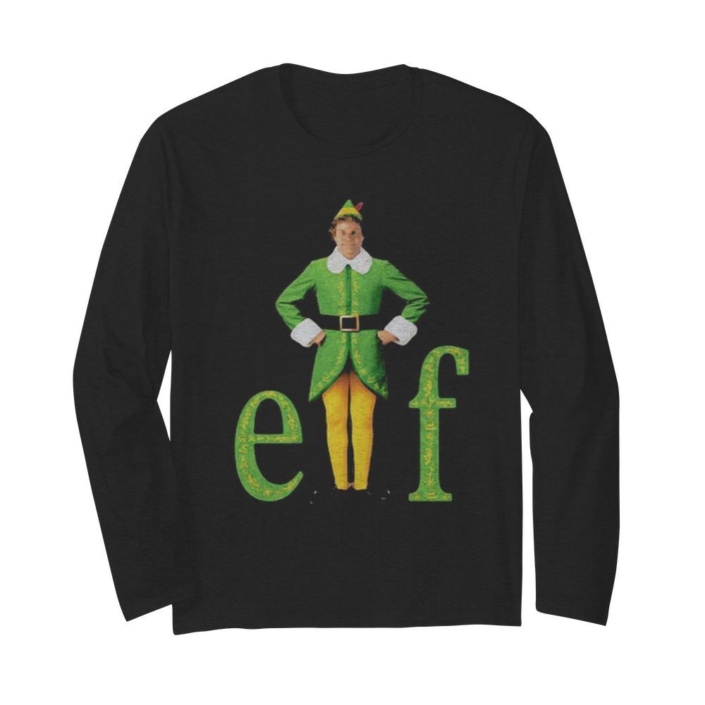 merry christmas elf  Long Sleeved T-shirt 