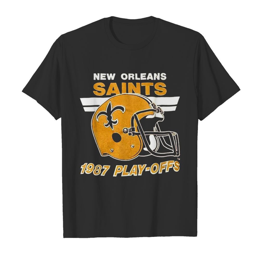 1987 New Orleans Saints Playoffs vintage shirt