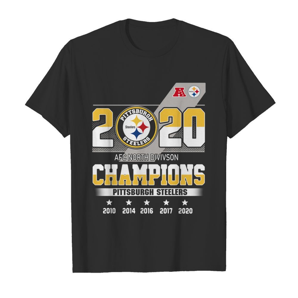 2020 AFC North division Champions Pittsburgh Steelers  Classic Men's T-shirt