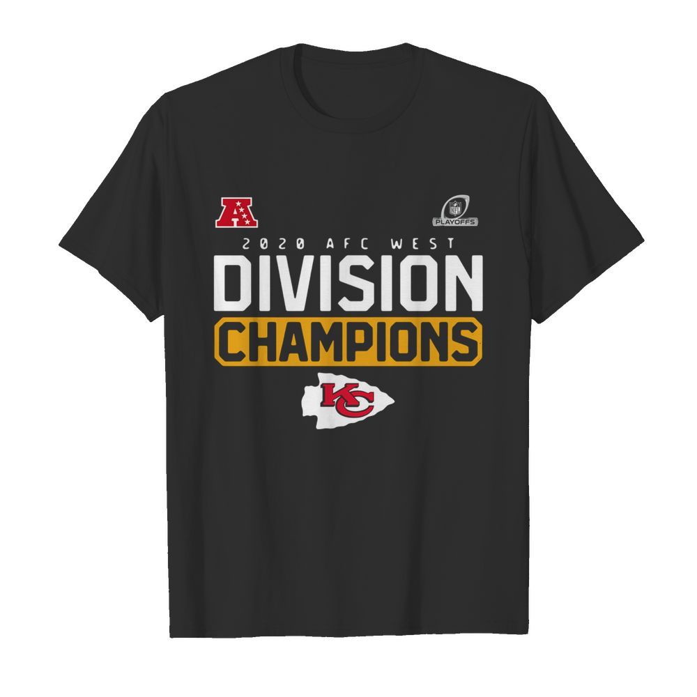 2020 AFC west division Champions Kansas City Chiefs shirt