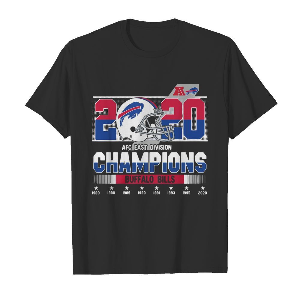 2020 Afc East Division Champions Buffalo Bills 1980 1988 1989 1990  Classic Men's T-shirt