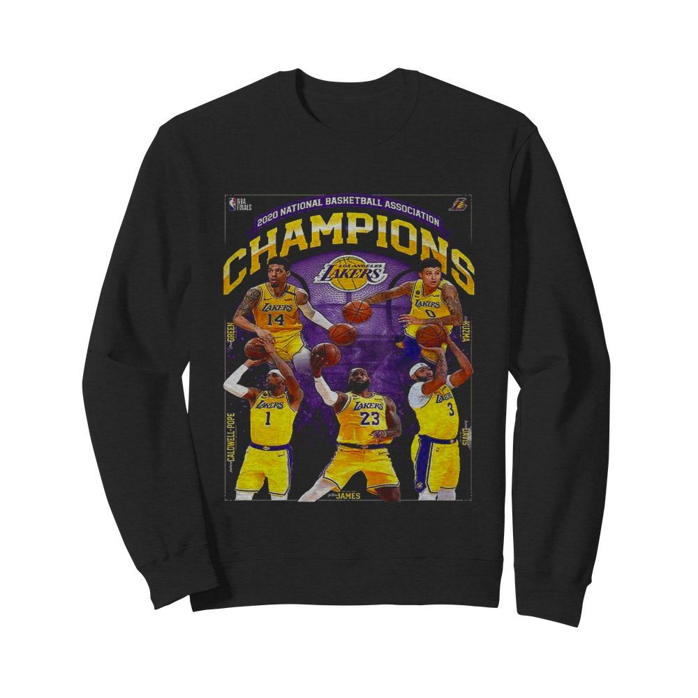 2020 National Basketball Association Champions Los Angeles Lakers  Unisex Sweatshirt