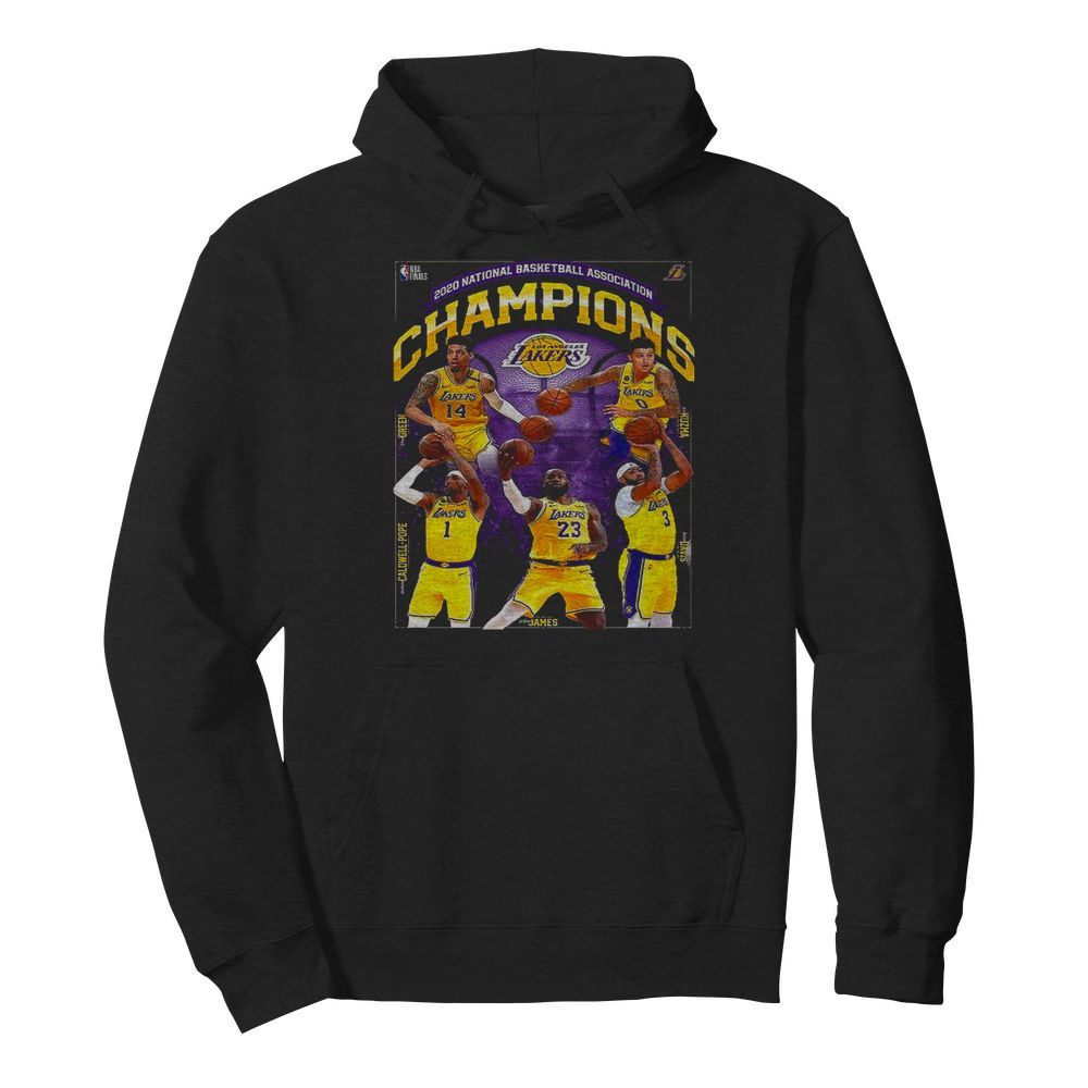 2020 National Basketball Association Champions Los Angeles Lakers  Unisex Hoodie