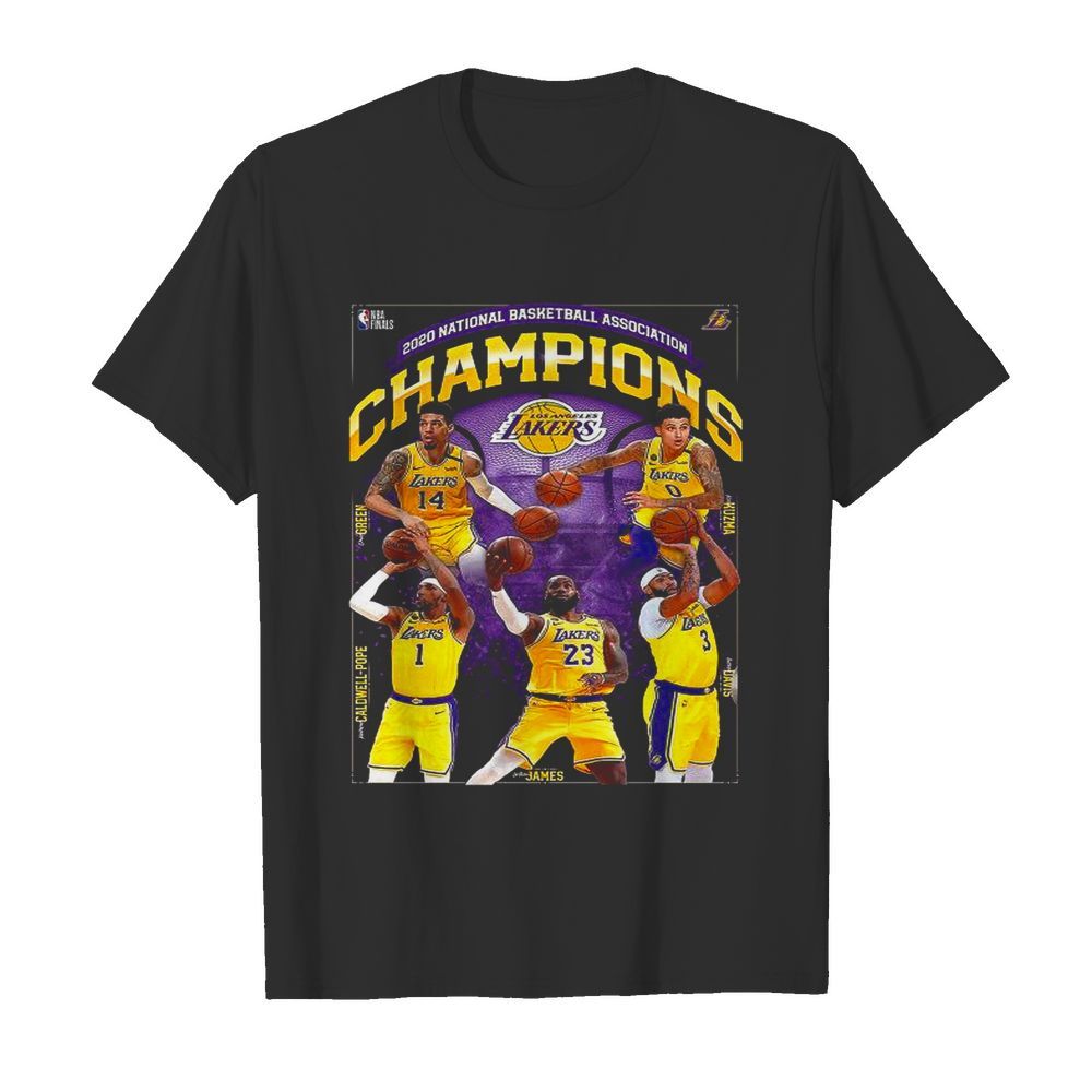 2020 National Basketball Association Champions Los Angeles Lakers  Classic Men's T-shirt