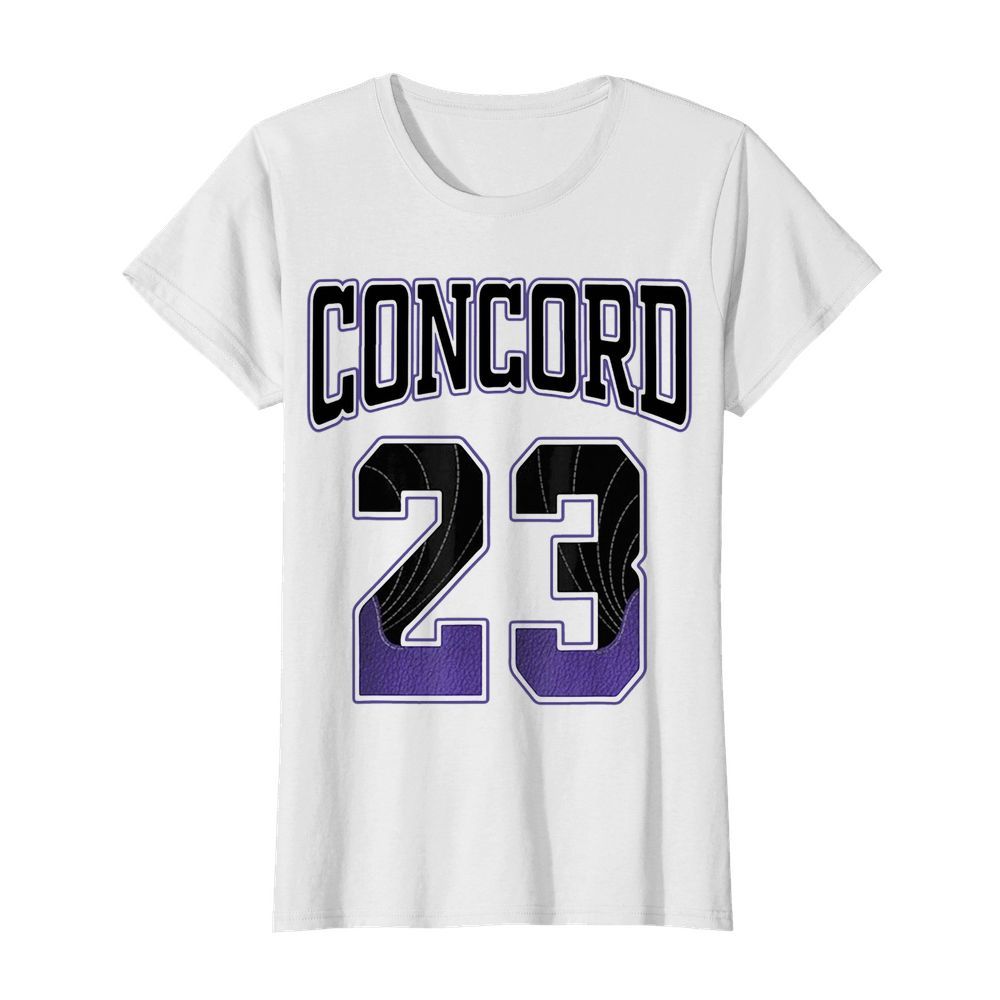 23 Made To Match Jordan 12 Dark Concord Retro  Classic Women's T-shirt