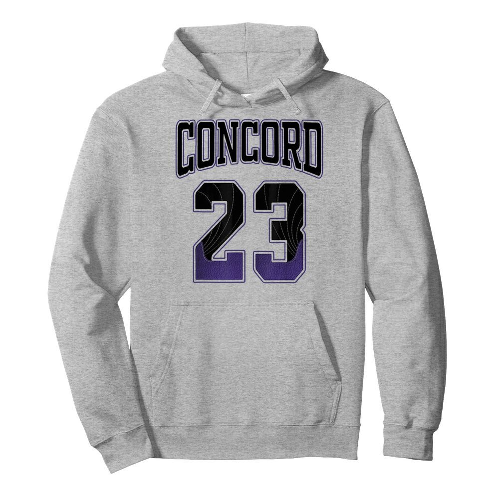 23 Made To Match Jordan 12 Dark Concord Retro  Unisex Hoodie