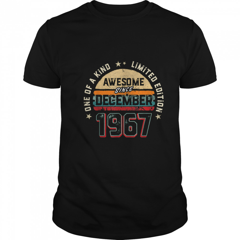 53 Years Old Awesome Since 1967 shirt