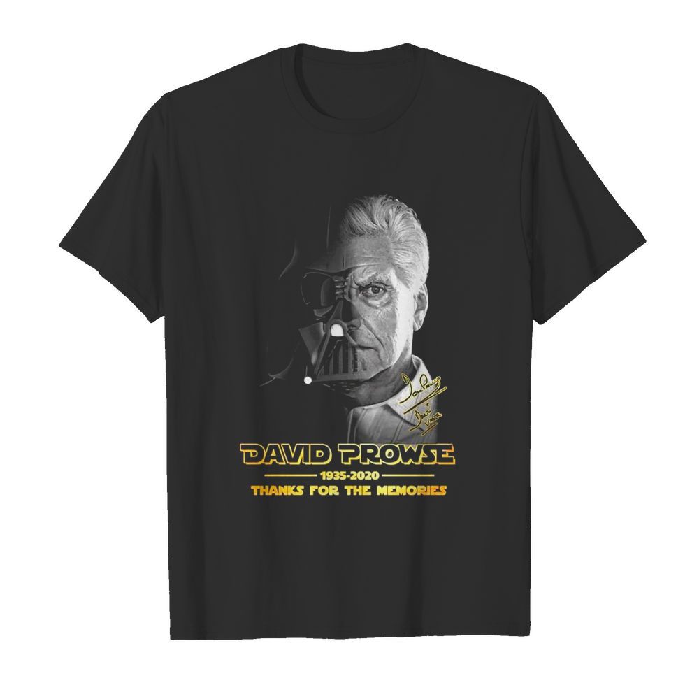 85 year or David Prowse Darth Vader 1935 2020 thank shirt