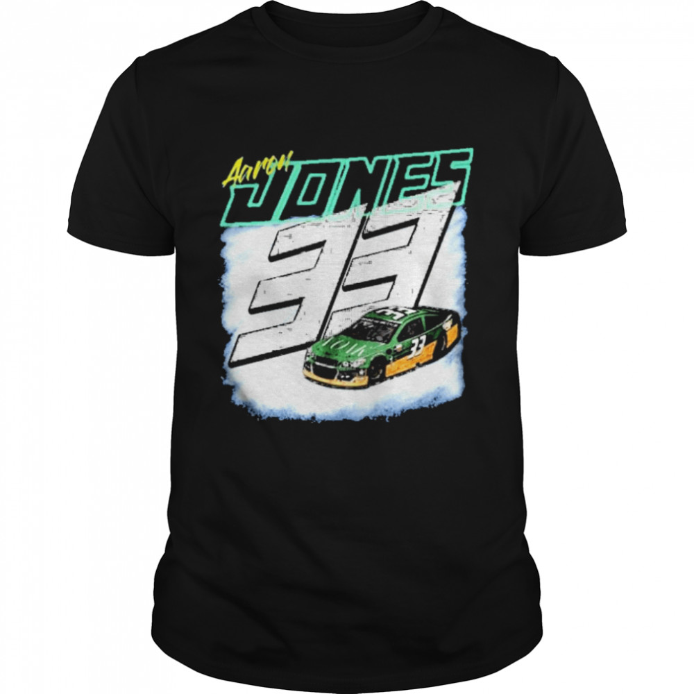 Aaron jones packers 33 car shirt