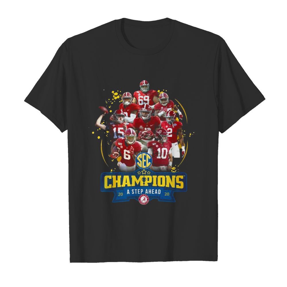 Alabama Crimson Tide Champions A Step Ahead 2020 shirt