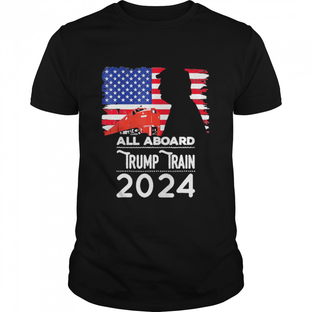 All Aboard Trump Train 2024 shirt