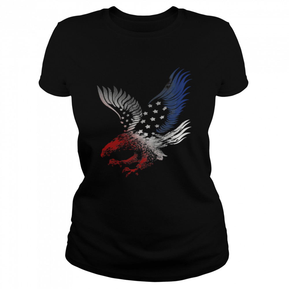 American Eagle Flag  Classic Women's T-shirt