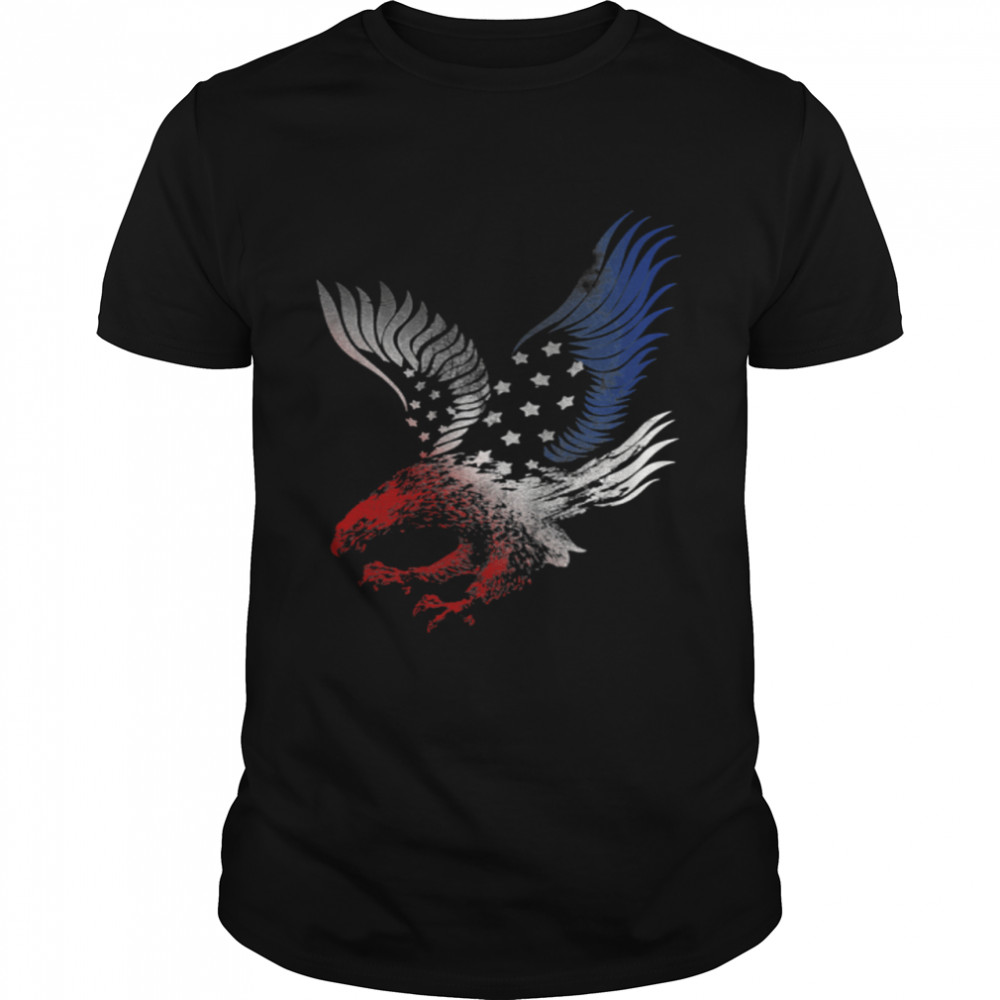 American Eagle Flag  Classic Men's T-shirt