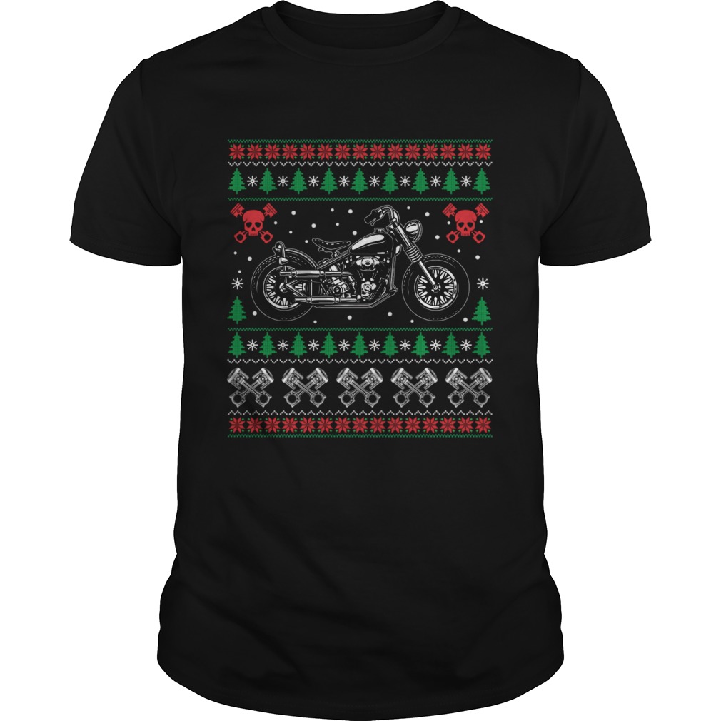 American Motorcycle Cool Biker Ugly Christmas Sweater Gift Motorcross Motorcycle Biker Christmas sh