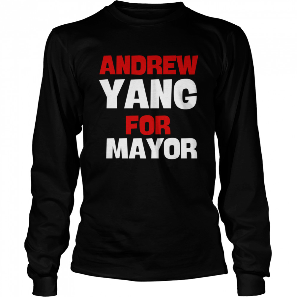 Andrew Yang For Mayor Essential  Long Sleeved T-shirt