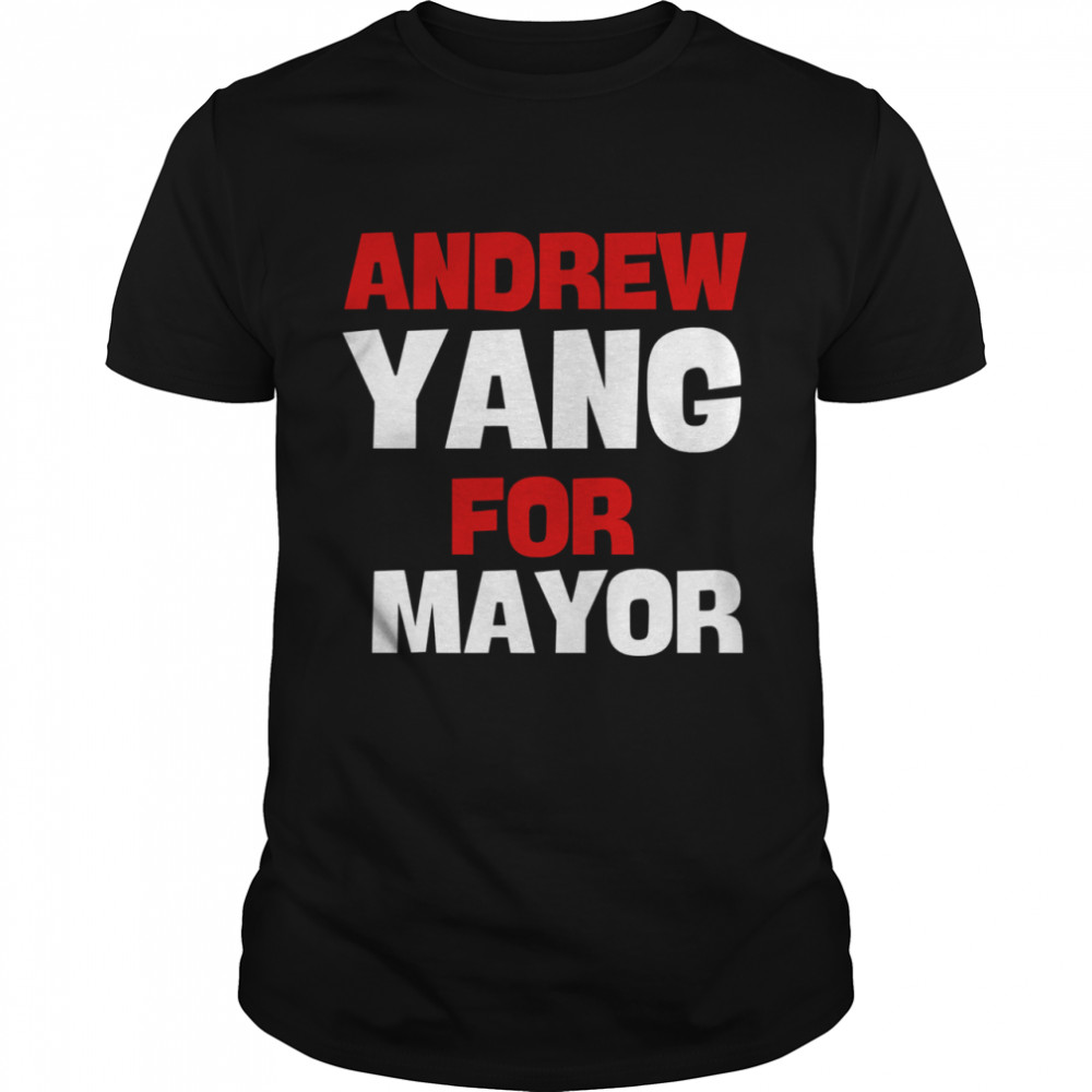 Andrew Yang For Mayor Essential  Classic Men's T-shirt