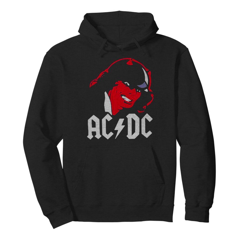 Angus Young Satan ACDC hard rock band  Unisex Hoodie