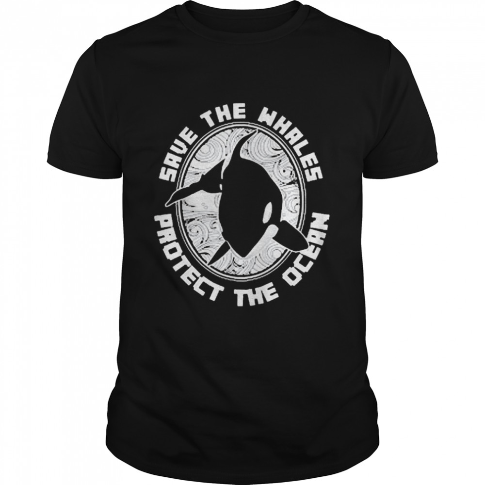 Animal Lover Gift Ocean Animals Earth Day Killer Whale shirt