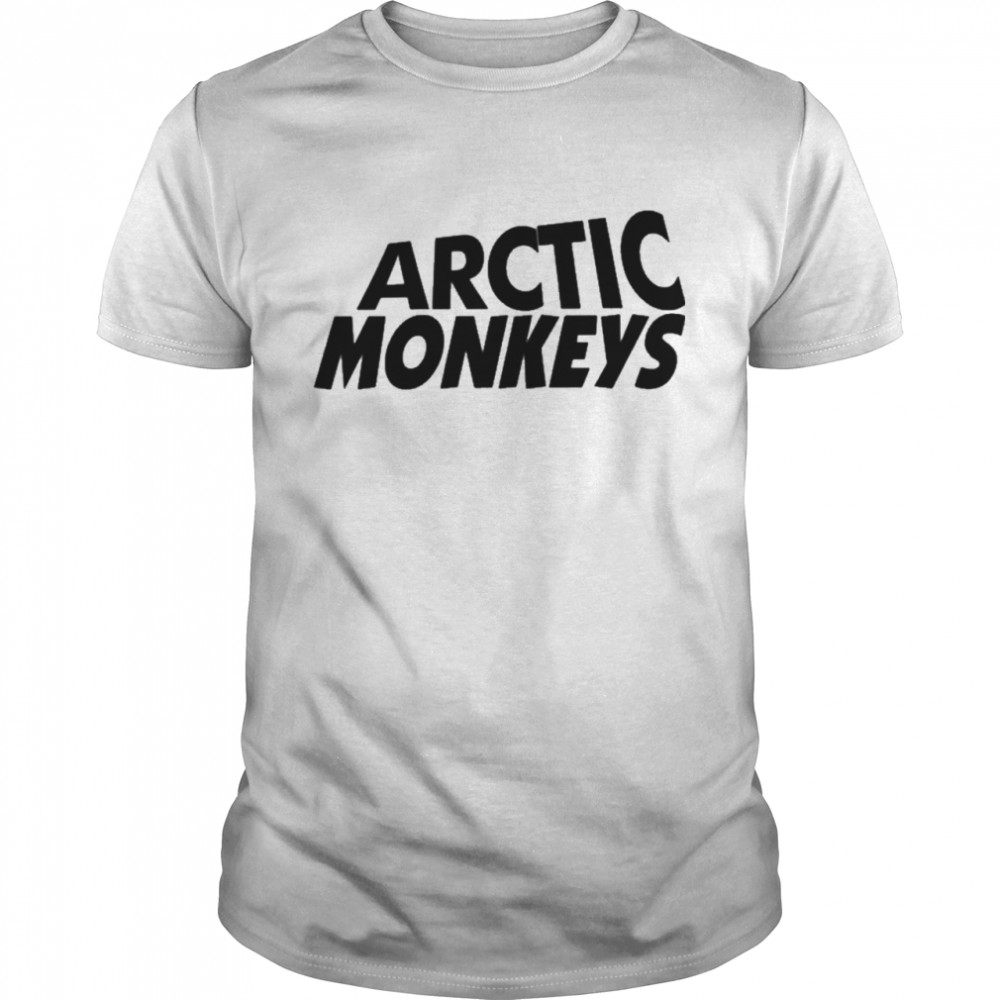 Arctic monkeys merch classic logo shirt