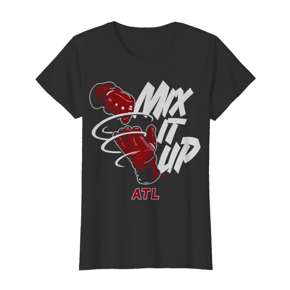 Atlanta Braves Mix It Up  Classic Women's T-shirt