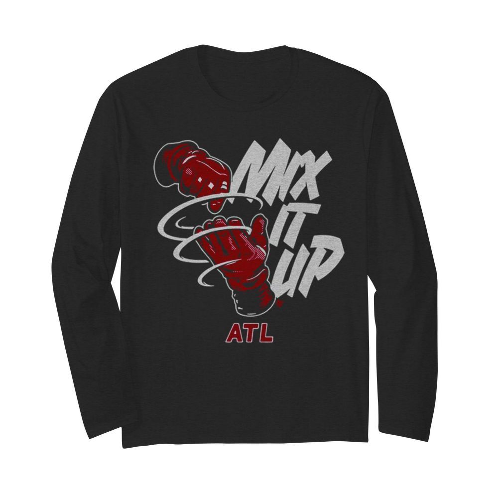 Atlanta Braves Mix It Up  Long Sleeved T-shirt 