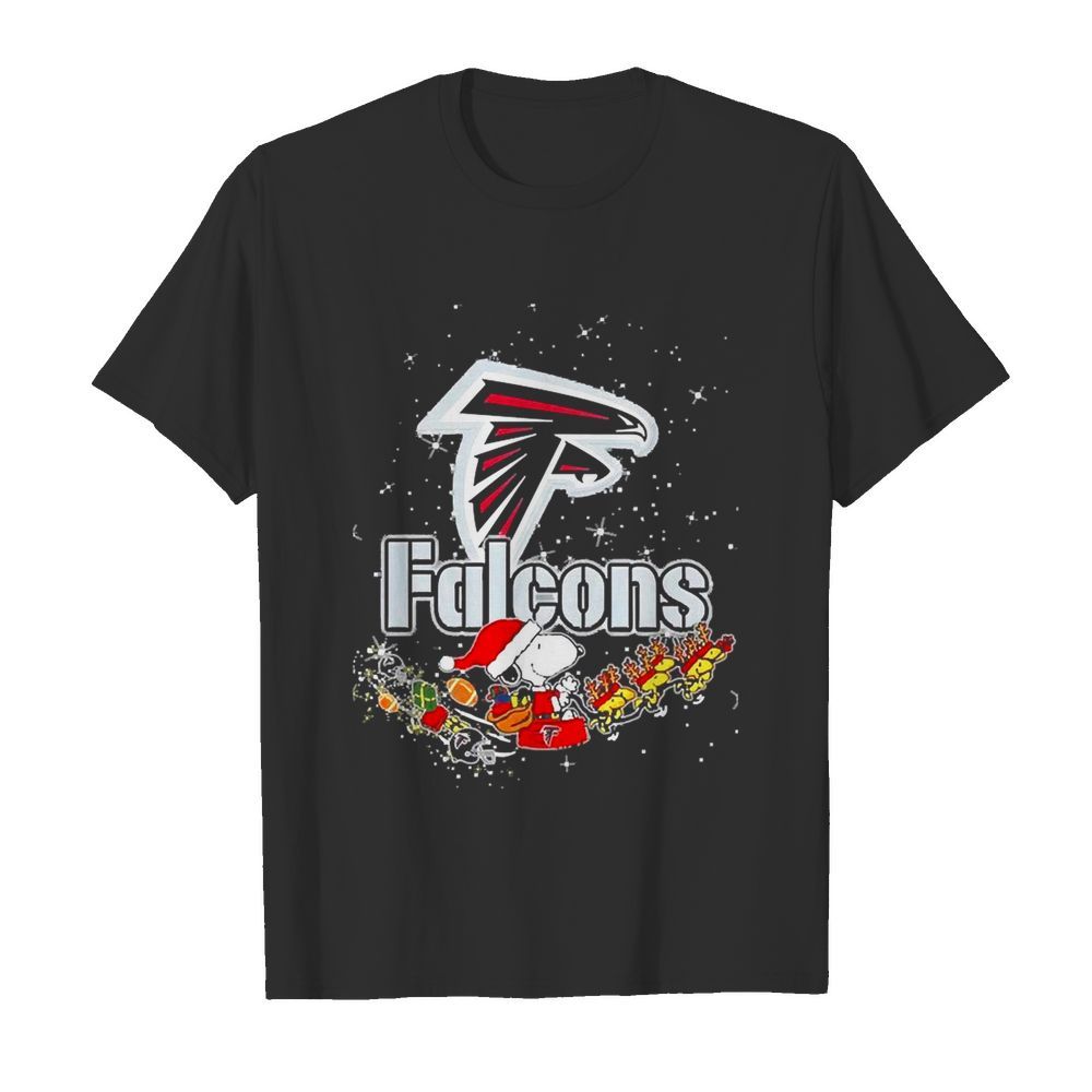 Atlanta Falcons Snoopy Christmas shirt