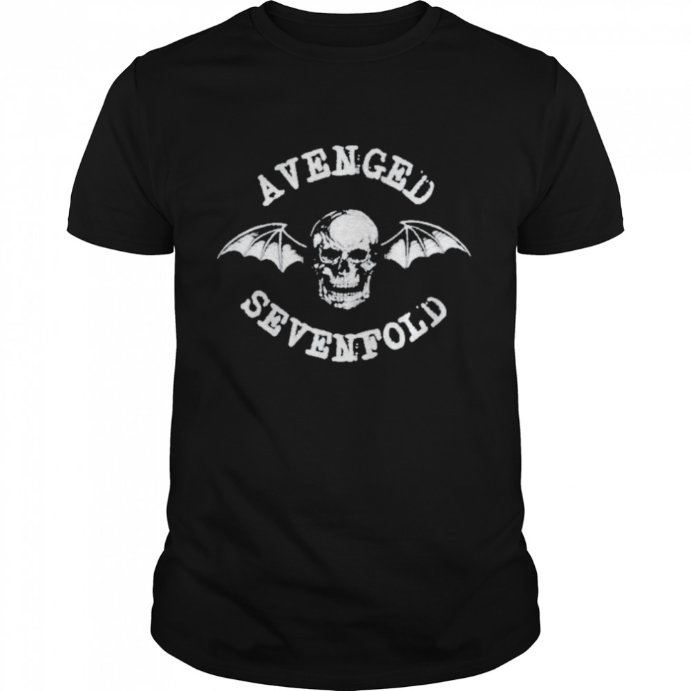 Avenged sevenfold merch classic deathbat shirt