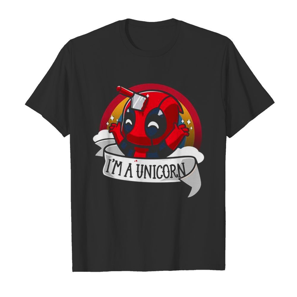 Baby Deadpool I’m A Unicorn shirt