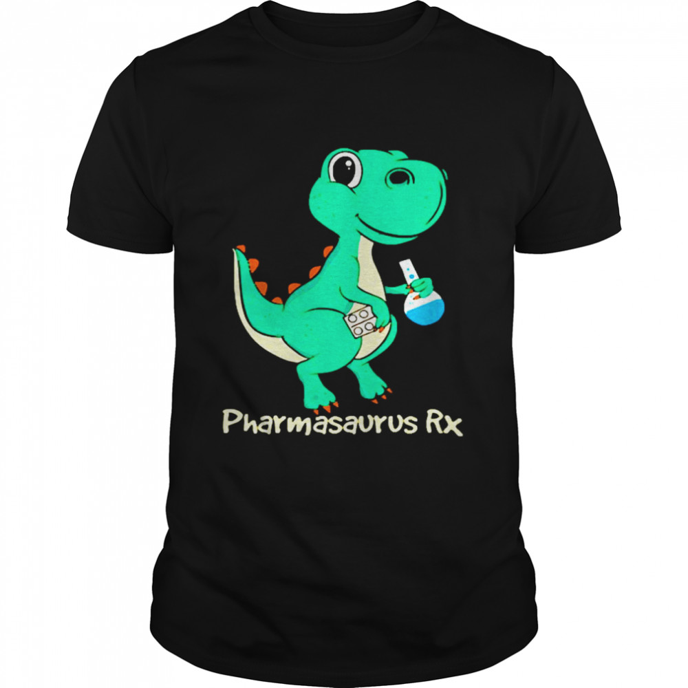 Baby Dinosaur Pharmacy RX  Classic Men's T-shirt