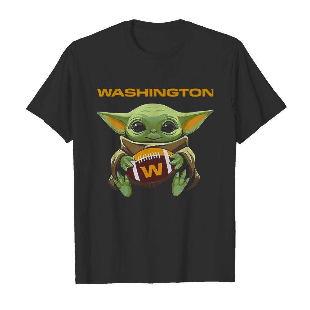 Baby Yoda Hug Washington Football Team shirt