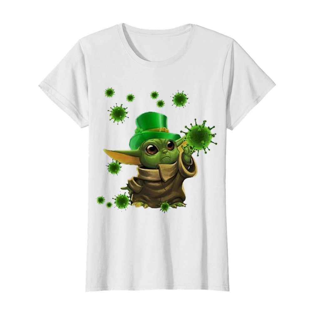 Baby Yoda Star Wars Coronavirus  Classic Women's T-shirt