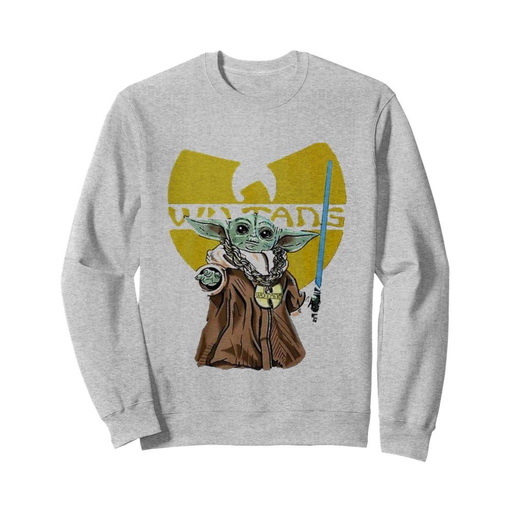 Baby yoda style wu-tang  Unisex Sweatshirt