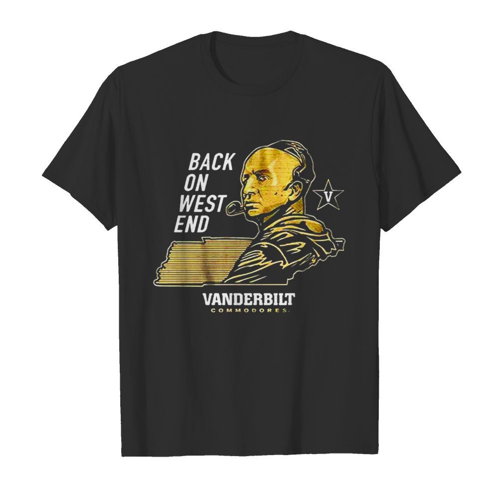 Back on west end Vanderbilt commodores shirt