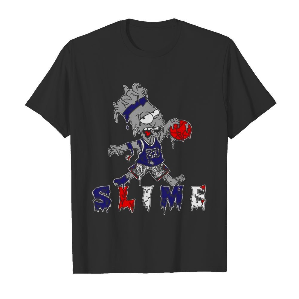 Bart Slime 2D basketball shirt