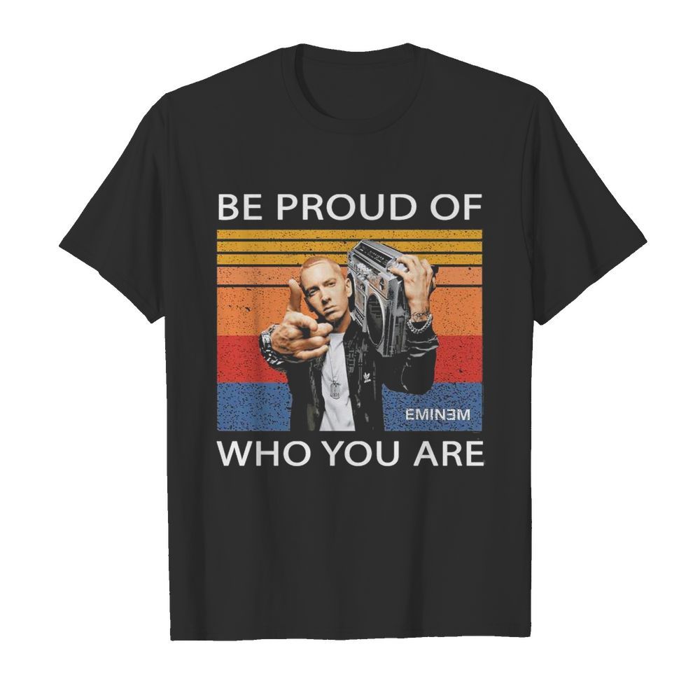 Be proud of who you are vintage  Classic Men's T-shirt