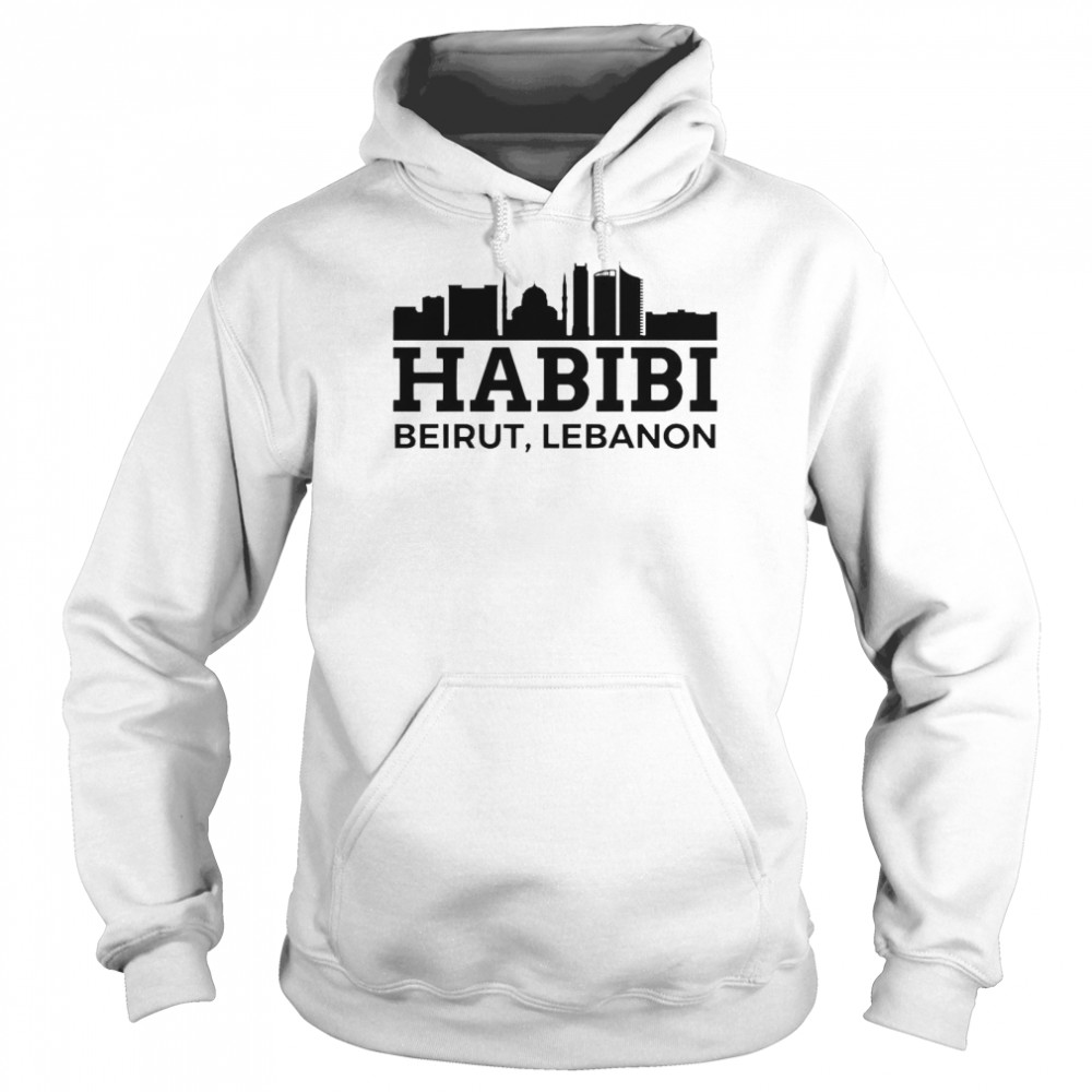 Beiru Habibi Love Lebanon  Unisex Hoodie