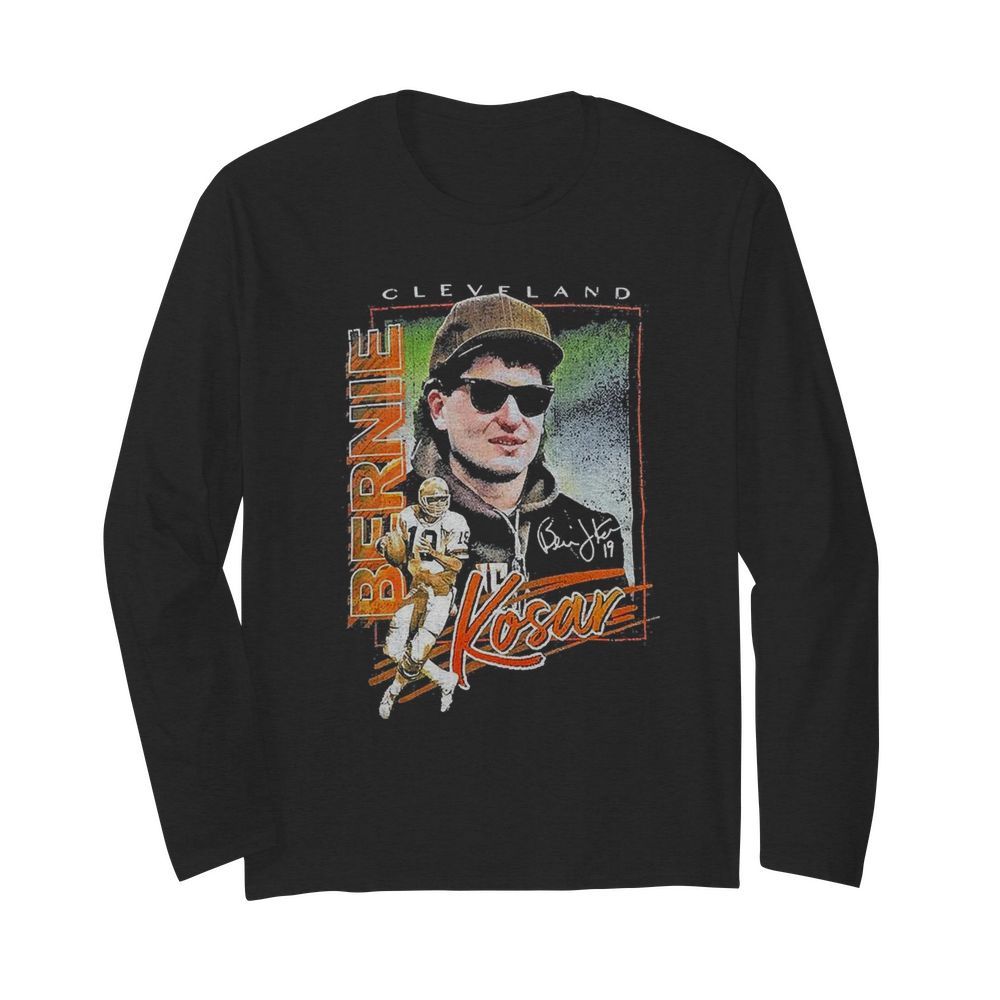 Bernie kosar too cool vintage crew  Long Sleeved T-shirt 