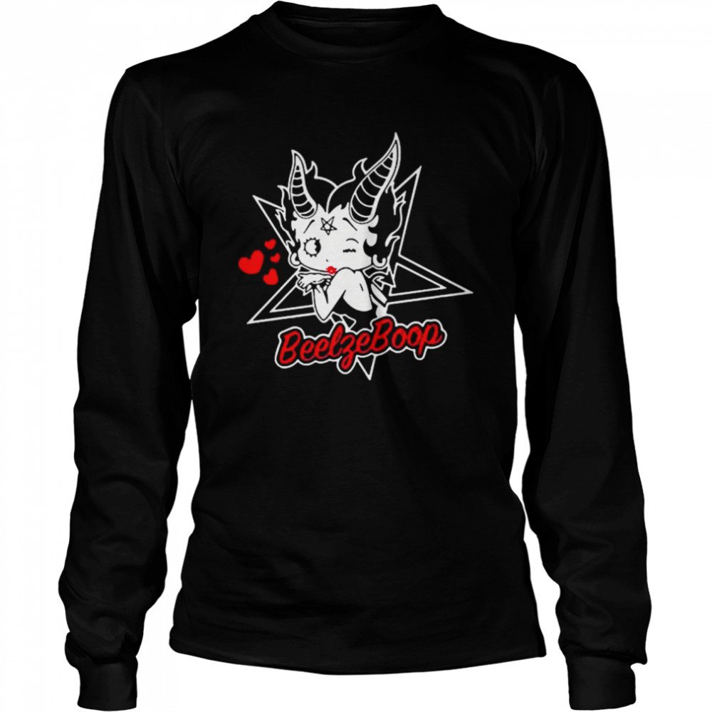 Betty Boop BeelfeBoop  Long Sleeved T-shirt